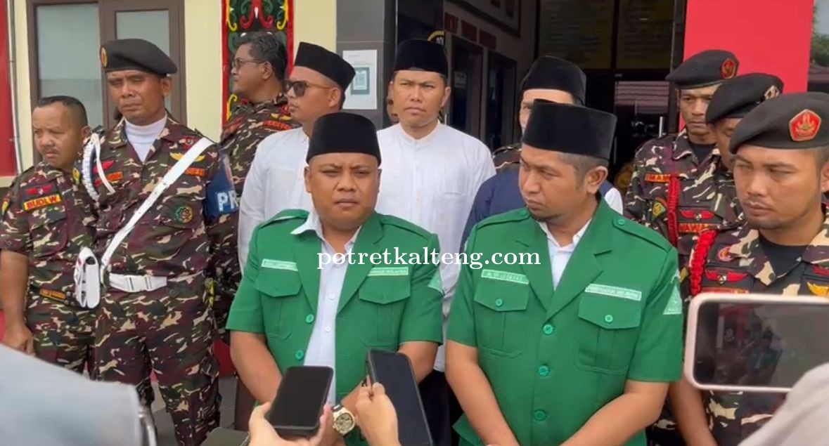 GP Ansor Kalteng Laporkan Trans7 di Polda Kalteng, Tuding Siarkan Konten Menyesatkan