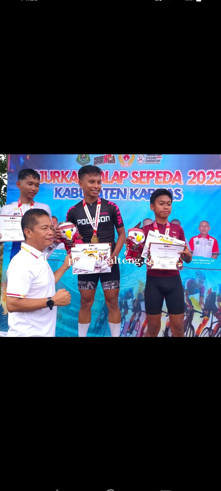 Puluhan Biker Ramaikan Kejurkab Balap Sepeda di Ajang Porkab Kapuas XII