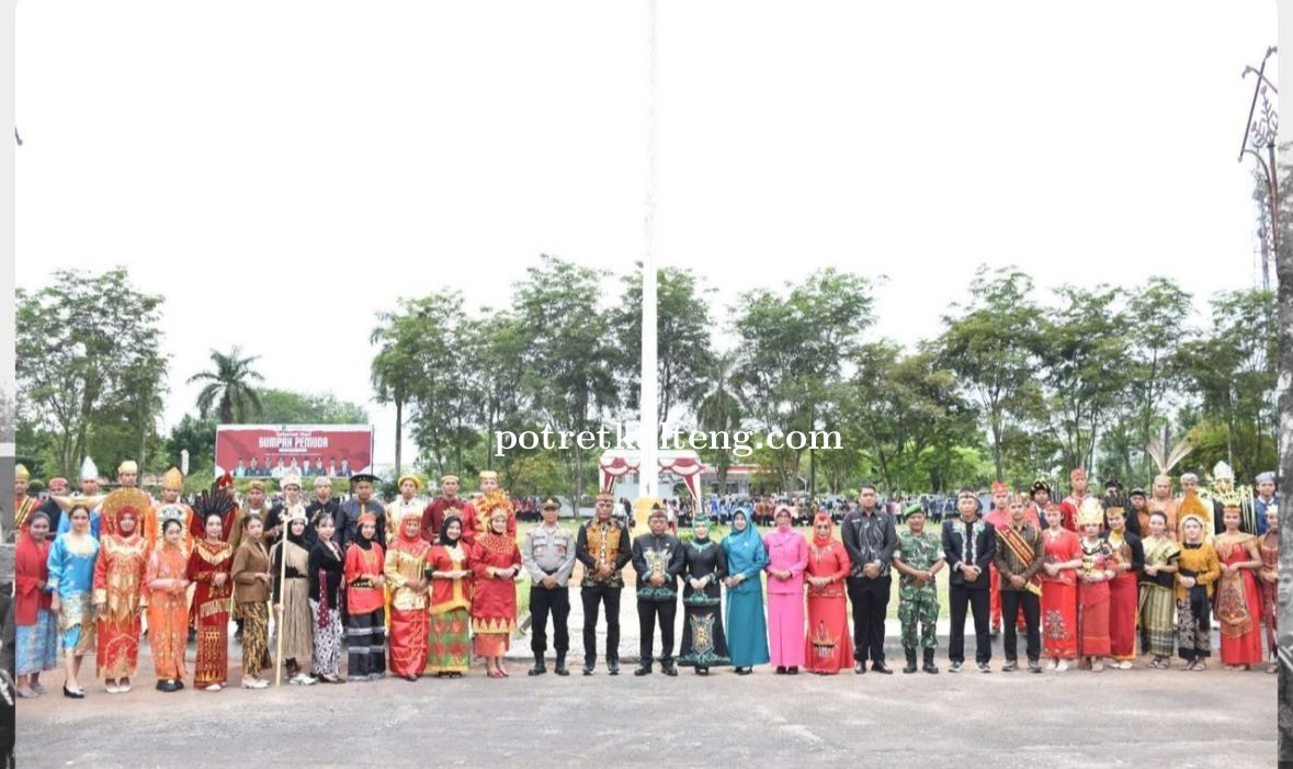 Bupati Kapuas HM Wiyatno Pimpin Upacara Hari Sumpah Pemuda ke-97 dengan Penuh Khidmat