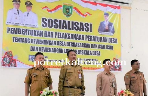 Pemkab Barsel Gelar Sosialisasi Kewenangan Desa Berbasis Hak Asal Usul dan Lokalitas