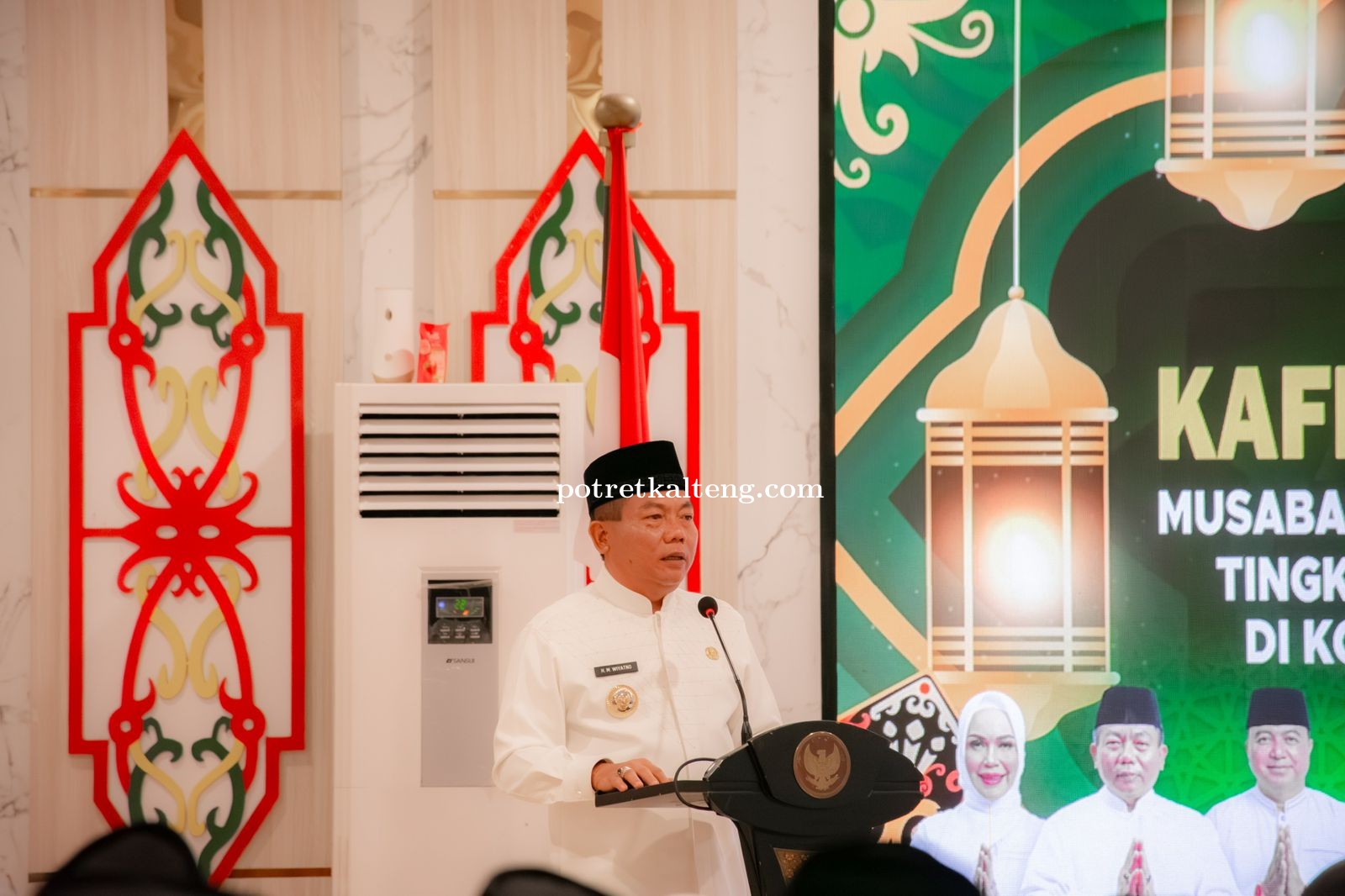 Bupati Kapuas Lepas Kafilah MTQ dan Hadist ke-XXXIII, Dorong Semangat Ukhuwah dan Prestasi