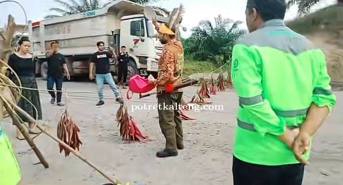 Masyarakat Sayangkan Pembukaan Portal Adat di Jalan Hauling PT BDA, Pertanyakan Itikad Baik Perusaha