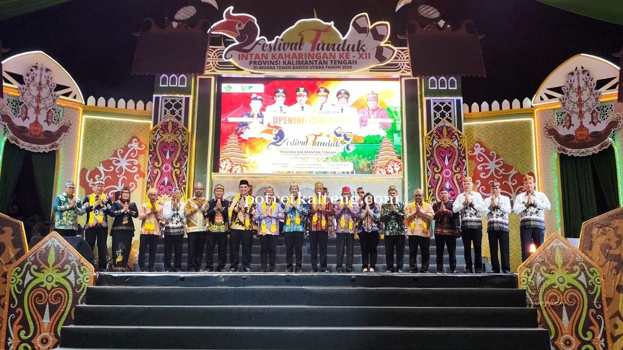 Apresiasi Tinggi Panitia Festival Tandak Intan Kaharingan ke-12 atas Dukungan Pemerintah dan Tokoh P