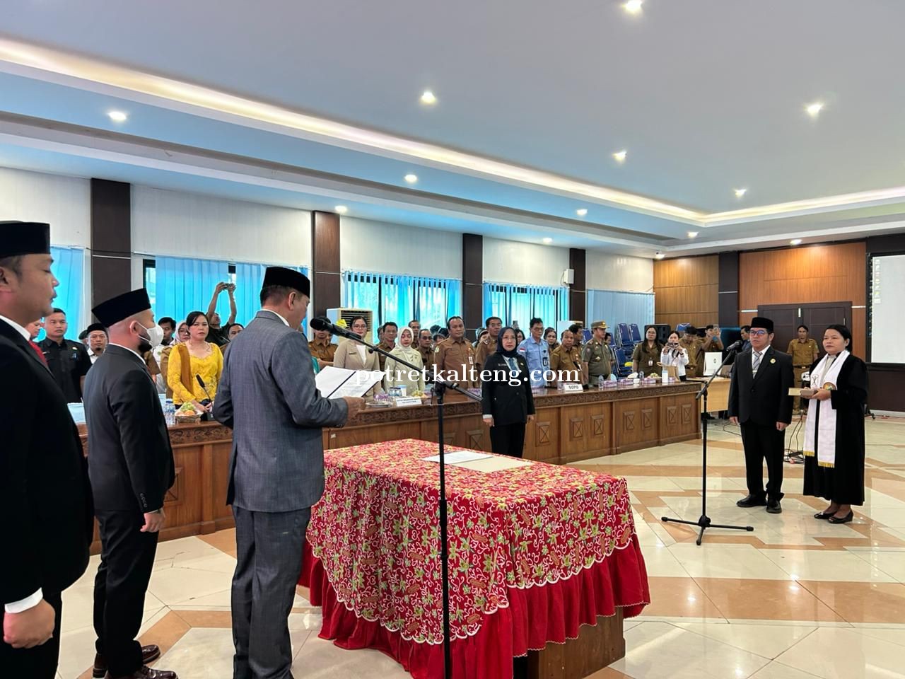 Misnohartaku Resmi Dilantik sebagai Sekretaris Daerah Barito Timur