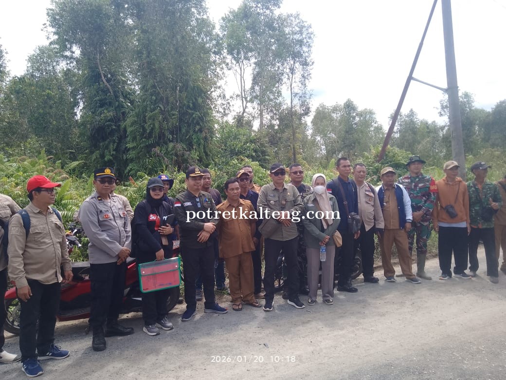 Tertib Administrasi, Pemkab Kapuas Gelar Survei Lapangan Batas Desa di Basarang dan Kapuas Barat