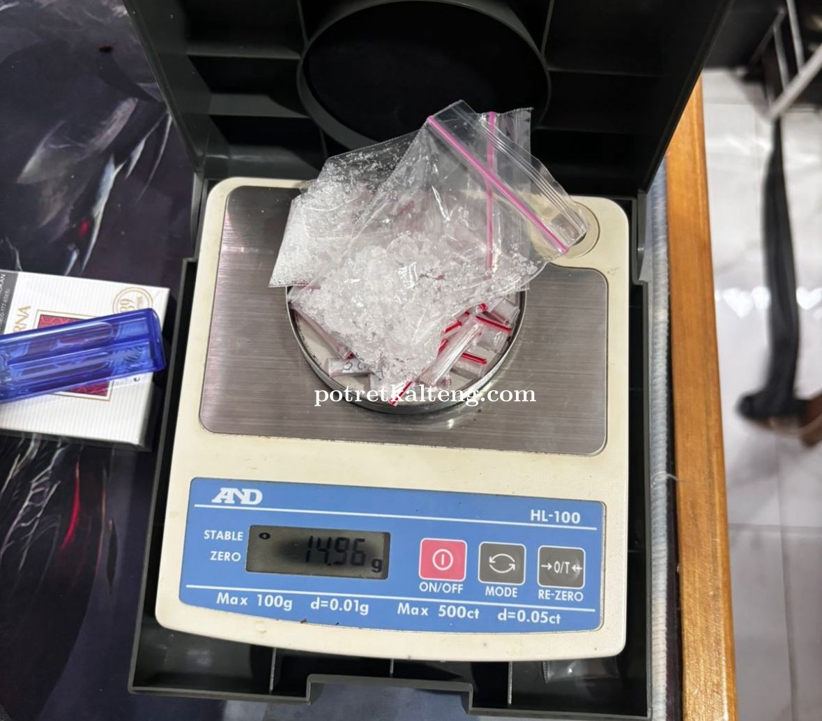 Gerebek Rumah di Muara Dadahup, Satresnarkoba Polres Kapuas Amankan 14,96 Gram Sabu