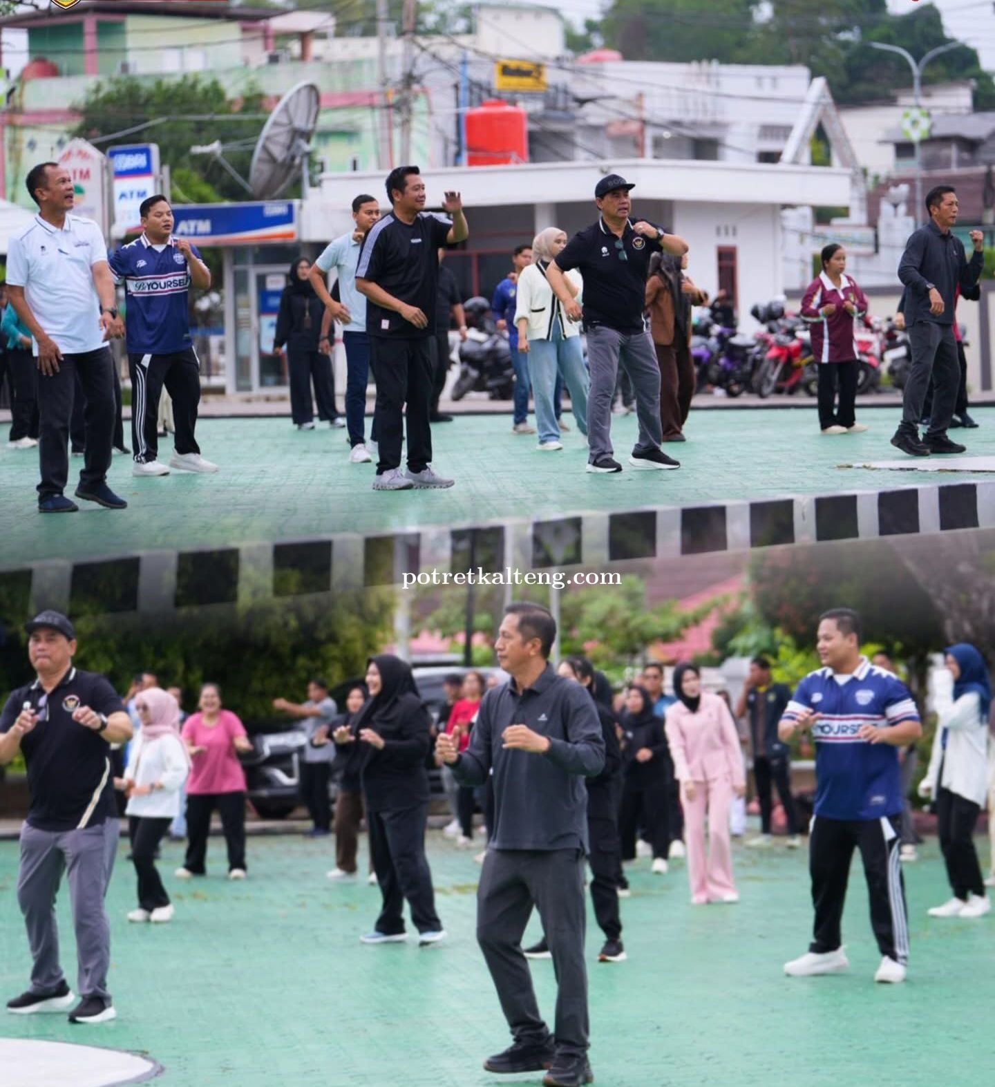 Pemkab Barito Utara Gelar Senam Bersama dan Cek Kesehatan Gratis untuk ASN