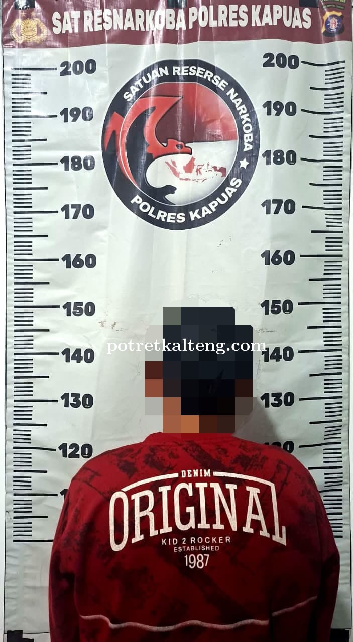 Polres Kapuas Ungkap Dugaan Peredaran Sabu 25,65 Gram di Jalur Trans Kalimantan