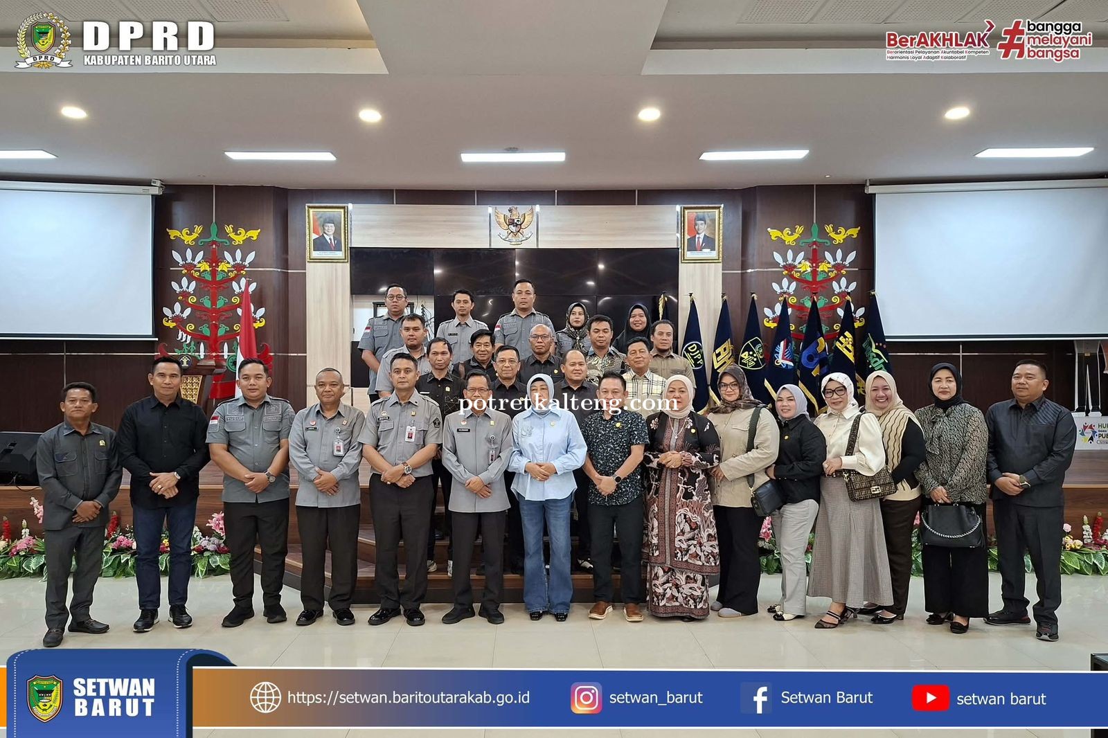 DPRD Barito Utara dan Kanwil Kemenkum Kalteng Sepakati Kerja Sama Pembentukan Produk Hukum