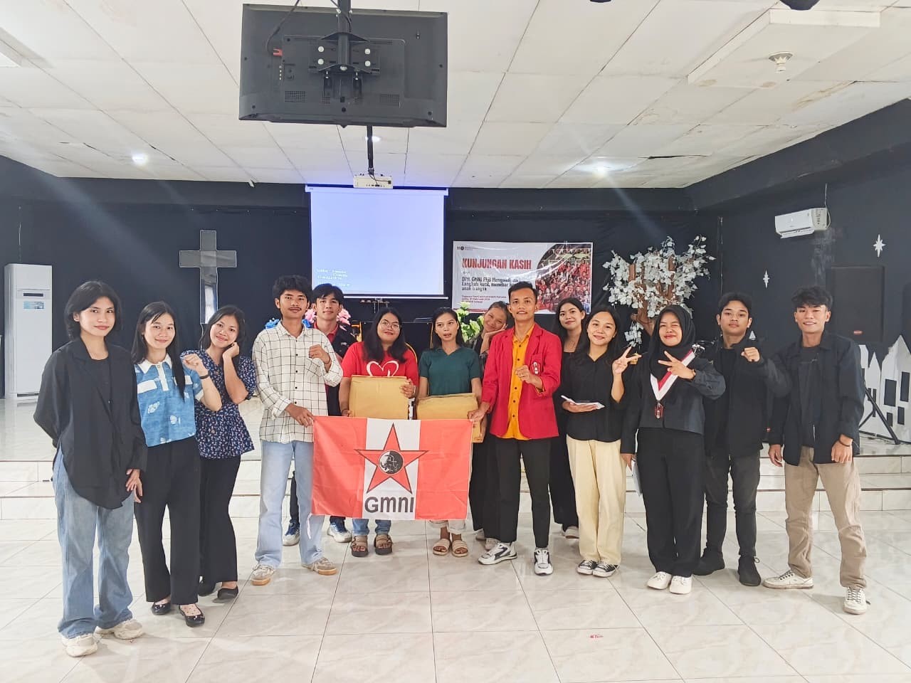 DPK GMNI FEB UPR Gelar \"Kunjungan Kasih\", Tebar Kepedulian untuk Anak Panti Asuhan