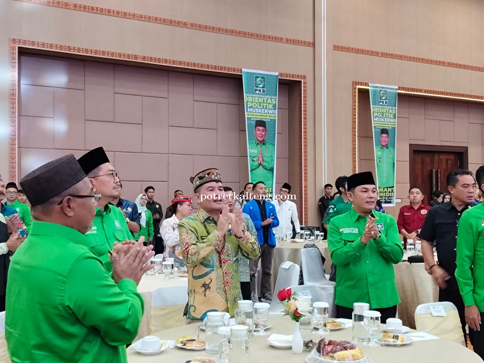 Gubernur Agustiar Ajak DPW PKB Kalteng Bersinergi Wujudkan Kalteng Makin Berkah