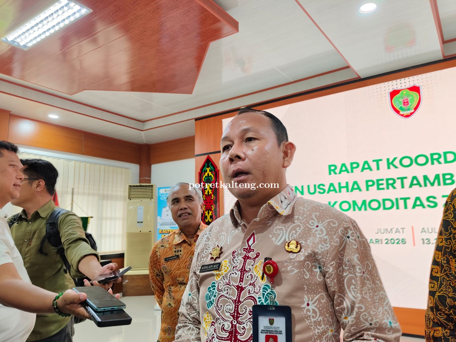 Pemprov Kalteng Evaluasi Pembatalan 14 RKAB Zirkon, Pastikan Kepastian Hukum dan Tata Kelola Tambang