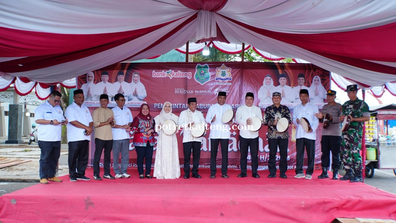 Pasar Ramadhan 2026 Resmi Dibuka, Pemkab Kapuas Dorong Pertumbuhan Ekonomi UMKM
