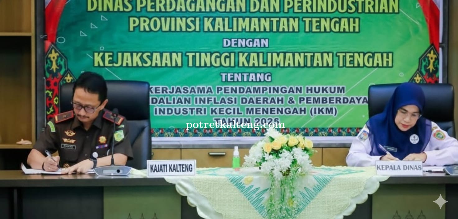 Disdagperin Kalteng Gandeng Kejati, Perkuat Pendampingan Hukum dan Kendali Inflasi 2026