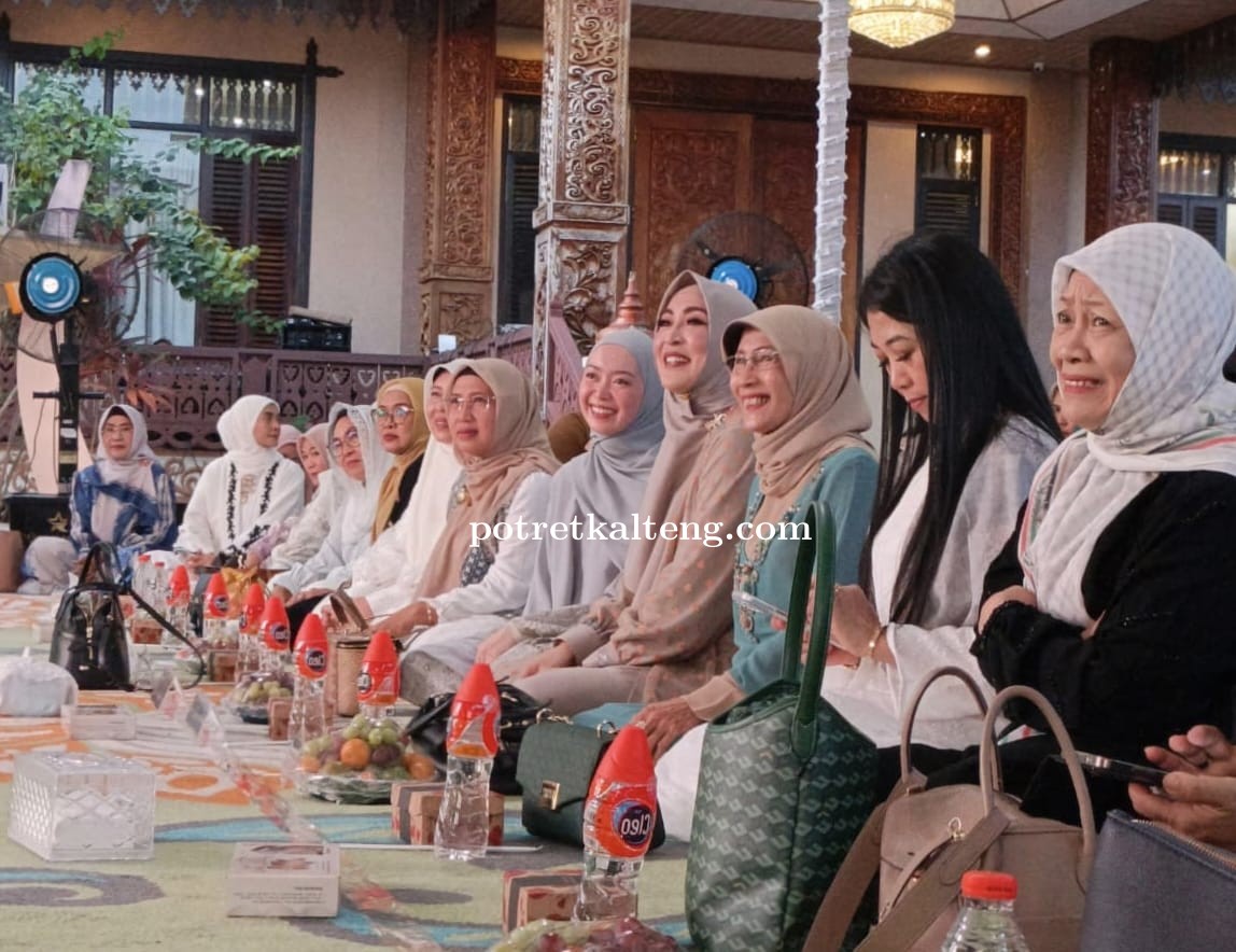 Angelina Sondakh Berbagi Kisah Hidup di Bukber Rujab Wali Kota Palangka Raya