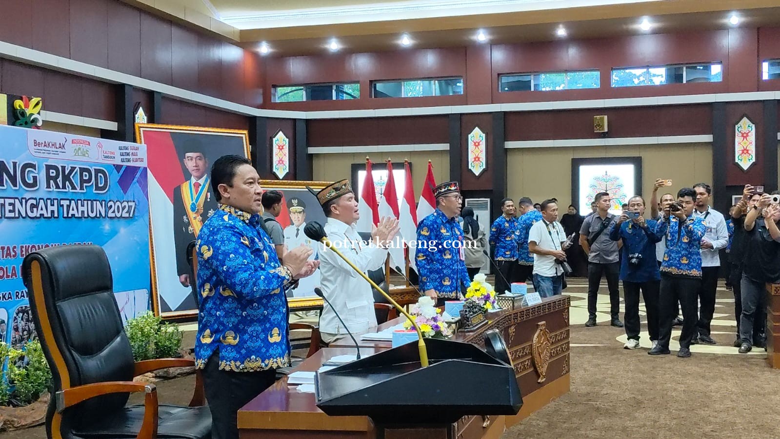 Plt Sekda Kalteng Beberkan Data Kinerja dan Target RKPD 2027