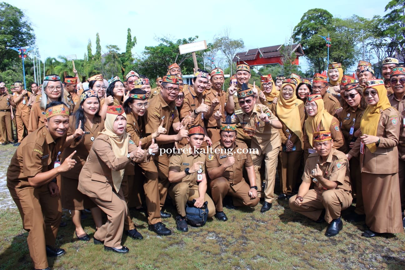 Apel Besar dan Halal Bihalal, Gubernur Agustiar Sabran Tekankan Disiplin dan Pelayanan Prima ASN