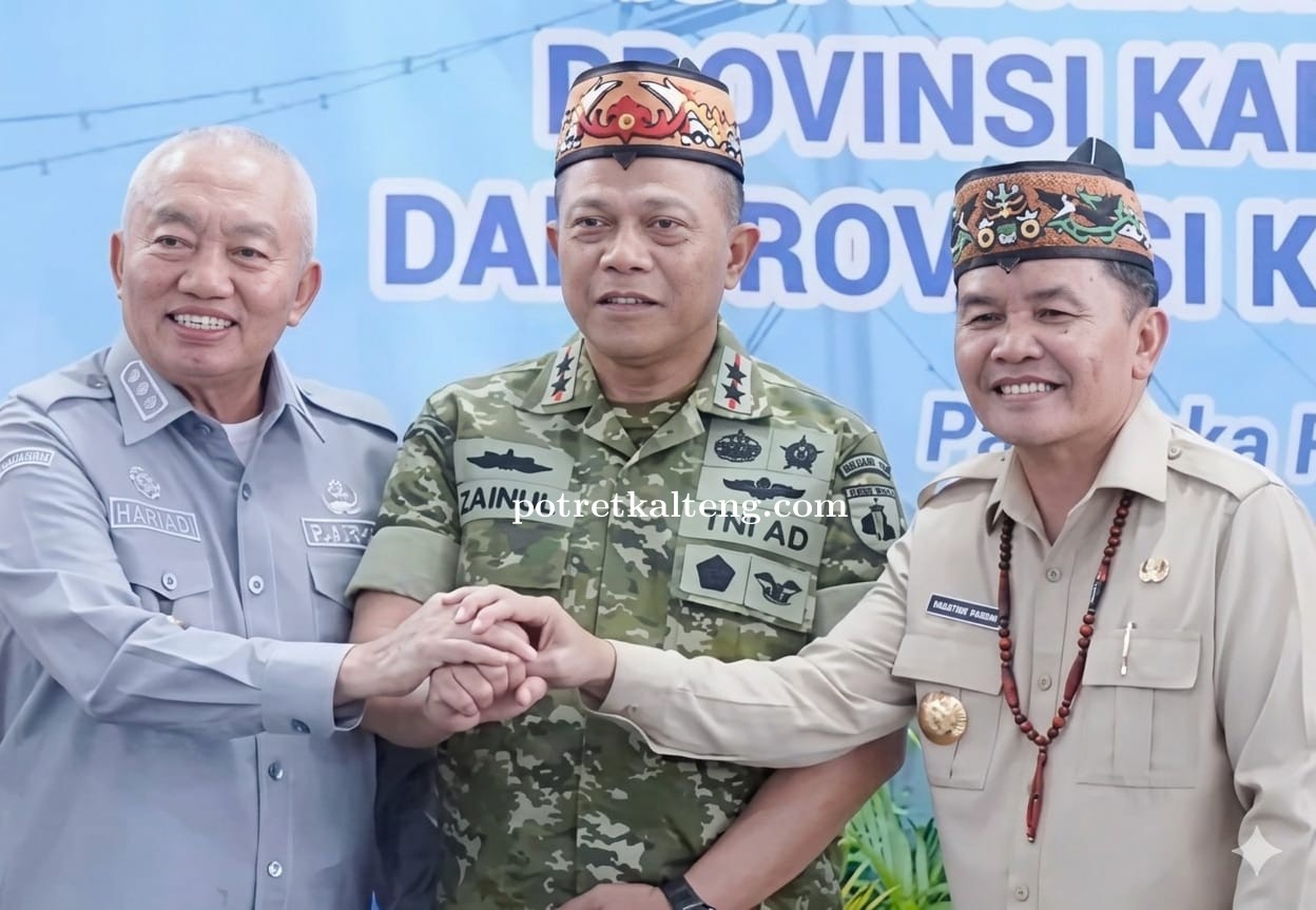 Sinergi Kalteng–Kalsel Diperkuat Melalui Silaturahmi Forkopimda