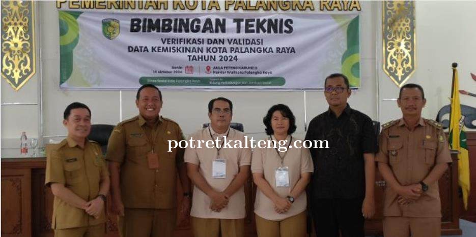 Pemko Palangka Raya Gelar Bimtek Verifikasi Data Kemiskinan, Pastikan Data Lebih Akurat