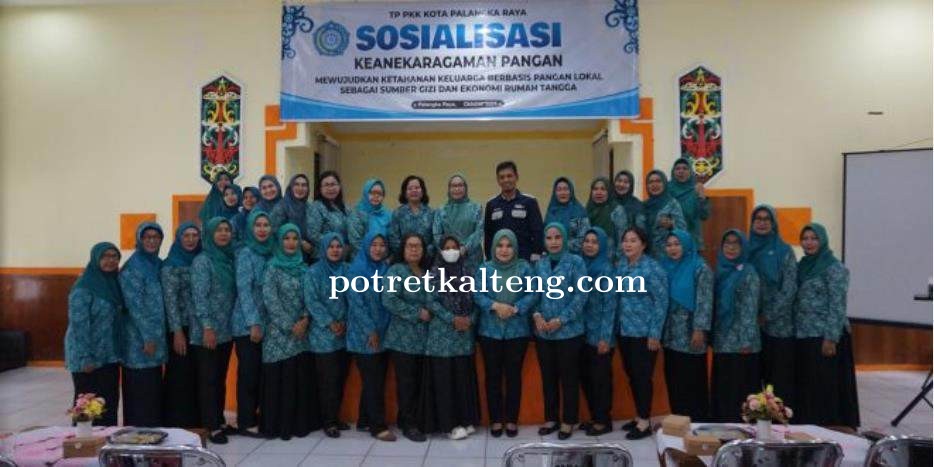 TP PKK Palangka Raya Dorong Pemanfaatan Lahan Pekarangan untuk Keanekaragaman Pangan