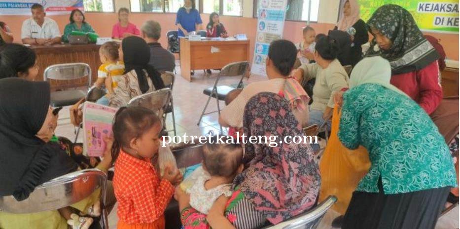 53 Balita Dapat Program SSGI di Banturung, Puskesmas Gelar Lokarya Mini