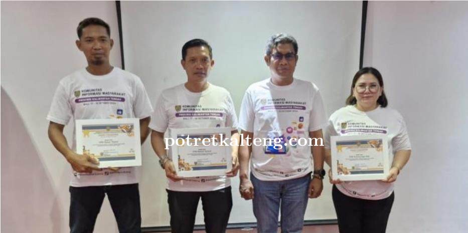 Diskominfo Palangka Raya Raih Penghargaan atas Kontribusi di Platform KIM