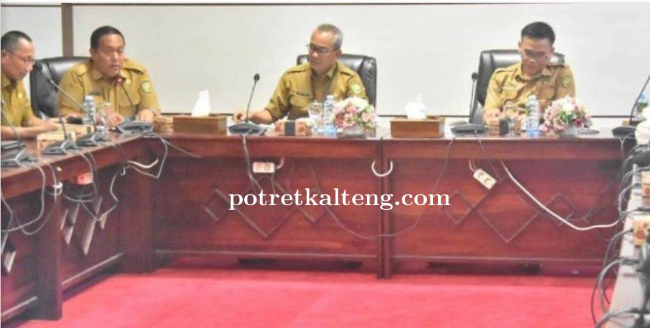 Rapat Pimpinan Pemko Palangka Raya Evaluasi Kinerja Perangkat Daerah