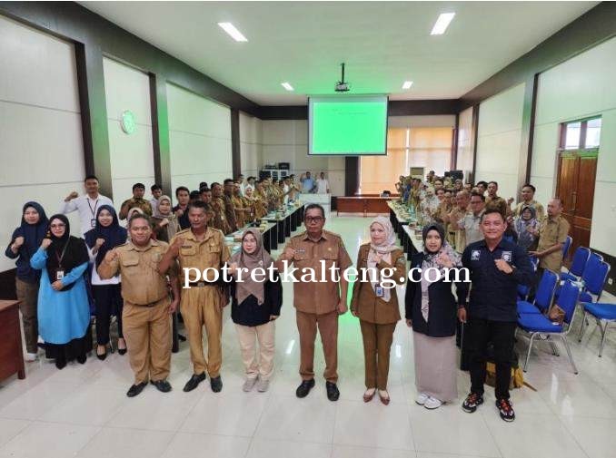 Pemko Palangka Raya Jadi Narasumber Bimtek SP4N-LAPOR di Kabupaten Seruyan, Dorong Partisipasi Masya