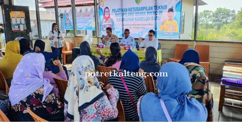 Pemko Palangka Raya Berikan Pelatihan Teknis bagi Pelaku Usaha Mikro di Kameloh Baru