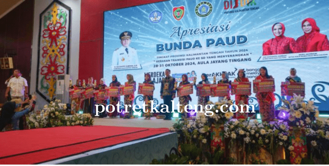 Kota Palangka Raya Sabet Tiga Penghargaan Apresiasi Bunda PAUD Tingkat Provinsi Kalteng 2024