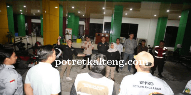 Tingkatkan Pendapatan Asli Daerah, Tim Gabungan Bapenda Palangka Raya Gelar Patroli Pengawasan Pajak