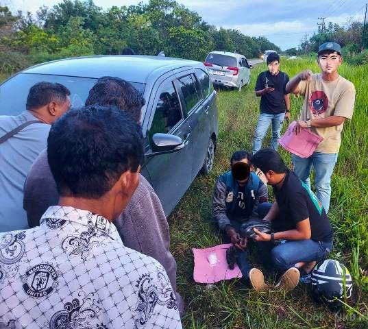 Nekat Bawa 1 Ons Sabu, 2 Orang Diamankan Ditresnarkoba Polda Kalteng di Jalan