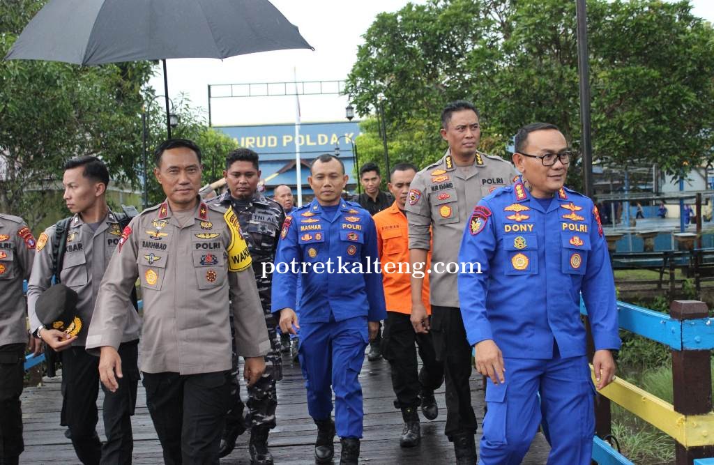 Kunjungi Mako Ditpolairud, Wakapolda Kalteng : Tingkatkan Kinerja dan Dukung Ketahanan Pangan