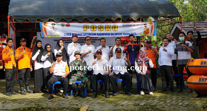 Posko Siaga Darurat Batingsor Didirikan di Kabupaten Balangan untuk Antisipasi Bencana