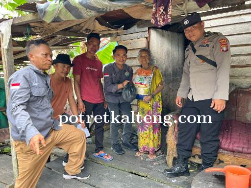 Pemdes Timpah Gelar Pasar Murah, Bantuan Gubernur Kalteng Disambut Antusias Warga