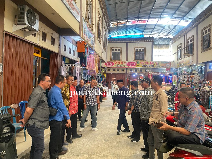 Kunjungan Reses Komisi II DPRD Kotim ke Pasar Besar Palangka Raya, Soroti Pengelolaan Sampah