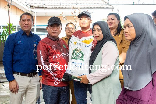 Pemkab Kapuas Launching Bantuan Pangan, Bupati Inginkan Bantuan Tepat Sasaran