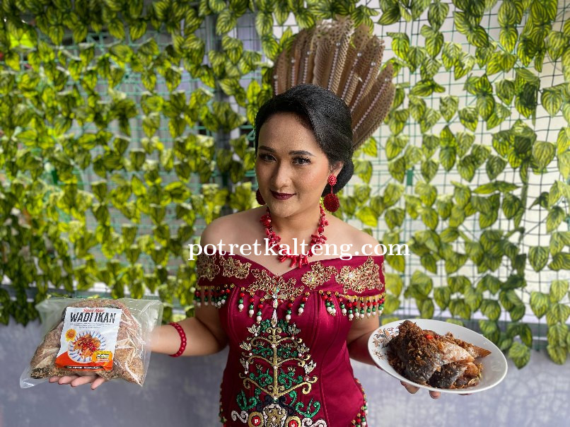 Maria, Perempuan Dayak Yang Sukses Jalankan Bisnis Wadi Khas Kalimantan Dengan Omset 2 Digit Perbula