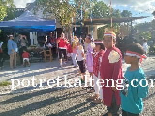 Kemeriahan Lomba Tujuh Belasan Di Komplek Asrama Polres Palangka Raya.