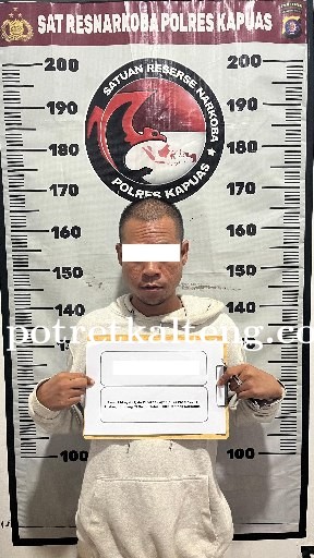 Polisi Kapuas Amankan Pasangan Suami Istri Diduga Edarkan Sabu