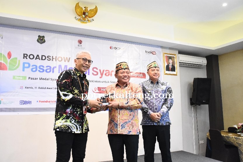 Bupati Kapuas Buka Kegiatan Roadshow Pasar Modal Syariah 