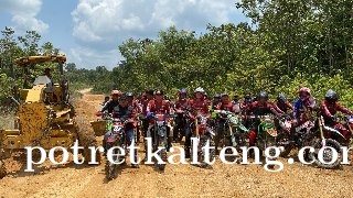 Bupati Kapuas Tinjau Empat Kecamatan Non Pasang Surut, Wujudkan Pemerataan Pembangunan dengan Motor 