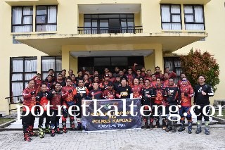 Bupati dan Wakil Bupati Kapuas Ramaikan Satya Bhalluka Pala Adventure Trail 2025