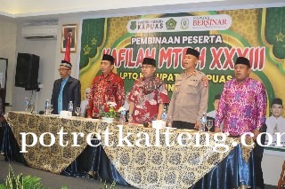 43 Kafilah MTQH Kapuas Ikuti Pembinaan Menuju Ajang Provinsi di Muara Teweh