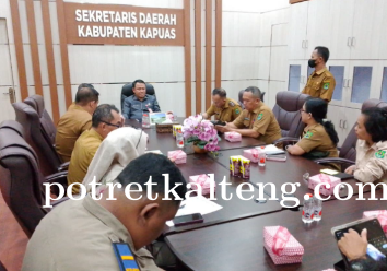 Sekda Kapuas: Seluruh Pihak Harus Terpadu dalam Program Cetak Sawah Demi Peningkatan Produksi