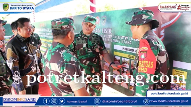 TMMD Kodim 1013/Muara Teweh Bangun Jalan 2 Km, RTLH, MCK, dan Sumur Bor