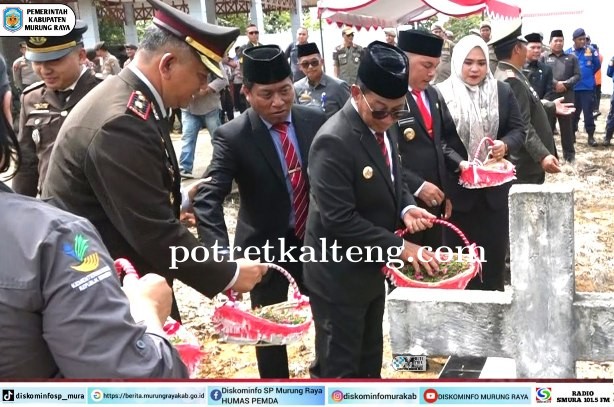 Ziarah TMP Dihadiri Lengkap Forkopimda dan Pejabat Tinggi Pemkab Mura, Tunjukkan Komitmen Kebangsaan