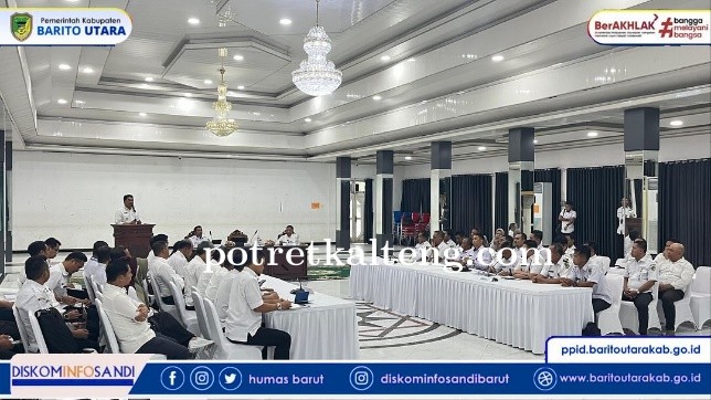 Perkuat Kolaborasi: Pemkab Barito Utara Gelar Rakor Camat untuk Sinergi Program Pembangunan