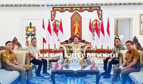 Perkuat Aspirasi Daerah, Muhammad Syauqie Silaturahmi ke Gubernur Kalteng