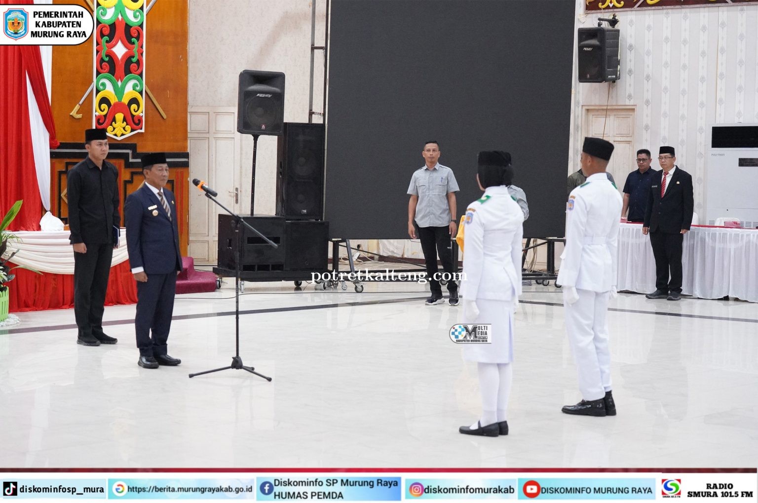 59 Anggota Paskibra Mura Siap Ambil Peran Utama di Upacara HUT RI Ke-80